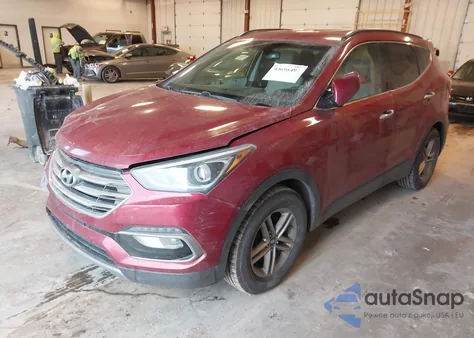 2017 Hyundai Santa Fe Sport 2.4L из США, поврежденный, VIN 5XYZUDLB4HG441197